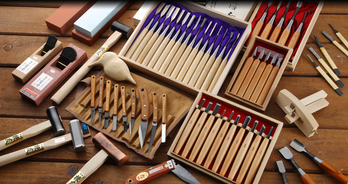 Japanese style woodworking tools